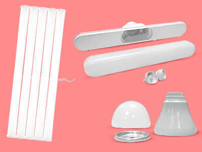 led bulb housing